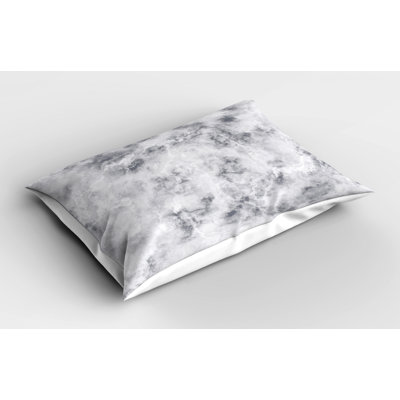 Marble Polyester Abstract Sham Set