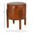 Beacan Leather Ottoman