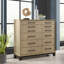 Commode caramel et cacao