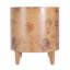 Billie Round Burl End Table-479920759