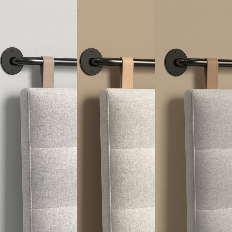 Upholstered Panel Headboard, King