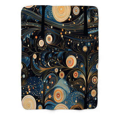 Yuletide Festive Fir - couverture sherpa de qualité supérieure 1 pièce