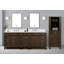 Ensemble de meuble-lavabo double 84 po Akintunde-608980198