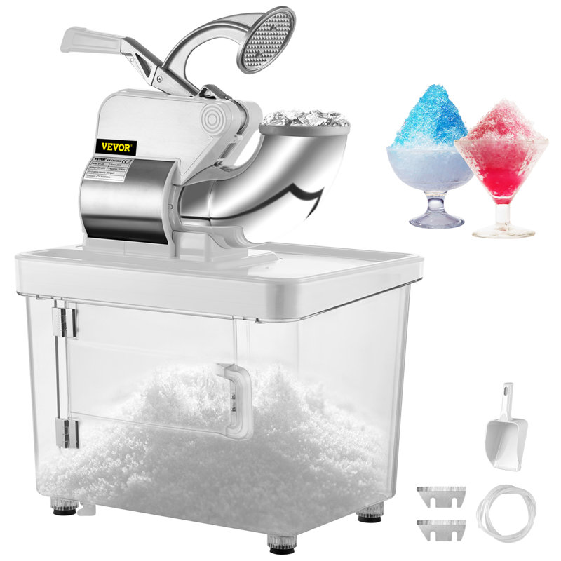 Concasseur à glace commercial VEVOR, Argent