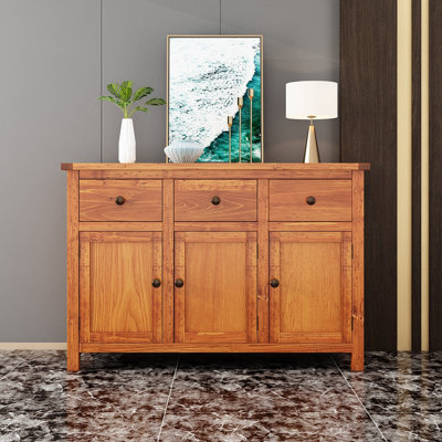 Buffet en bois massif (long)