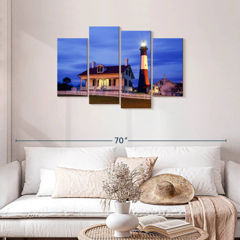 Phare Aletra Tybee Island, H 27 po x l 43 po