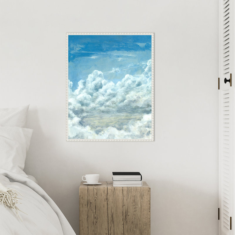 "Bank II" par Willett, reproduction d'art sur toile encadrée, H 22,5 po x l 27,8 po