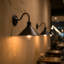 Shaliqua Industrial Armed Wall Sconce — Vintage Industrial Cone Shade, E27 Compatible.-210765149