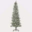Arbre de Noël artificiel pin illuminé enneigé 6 pi avec branches réalistes et 394 pointes-118034163