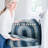  Washable Braided Rug Reversible Indoor/Outdoor Black/White/Ivory/Blue Rug-1875834461