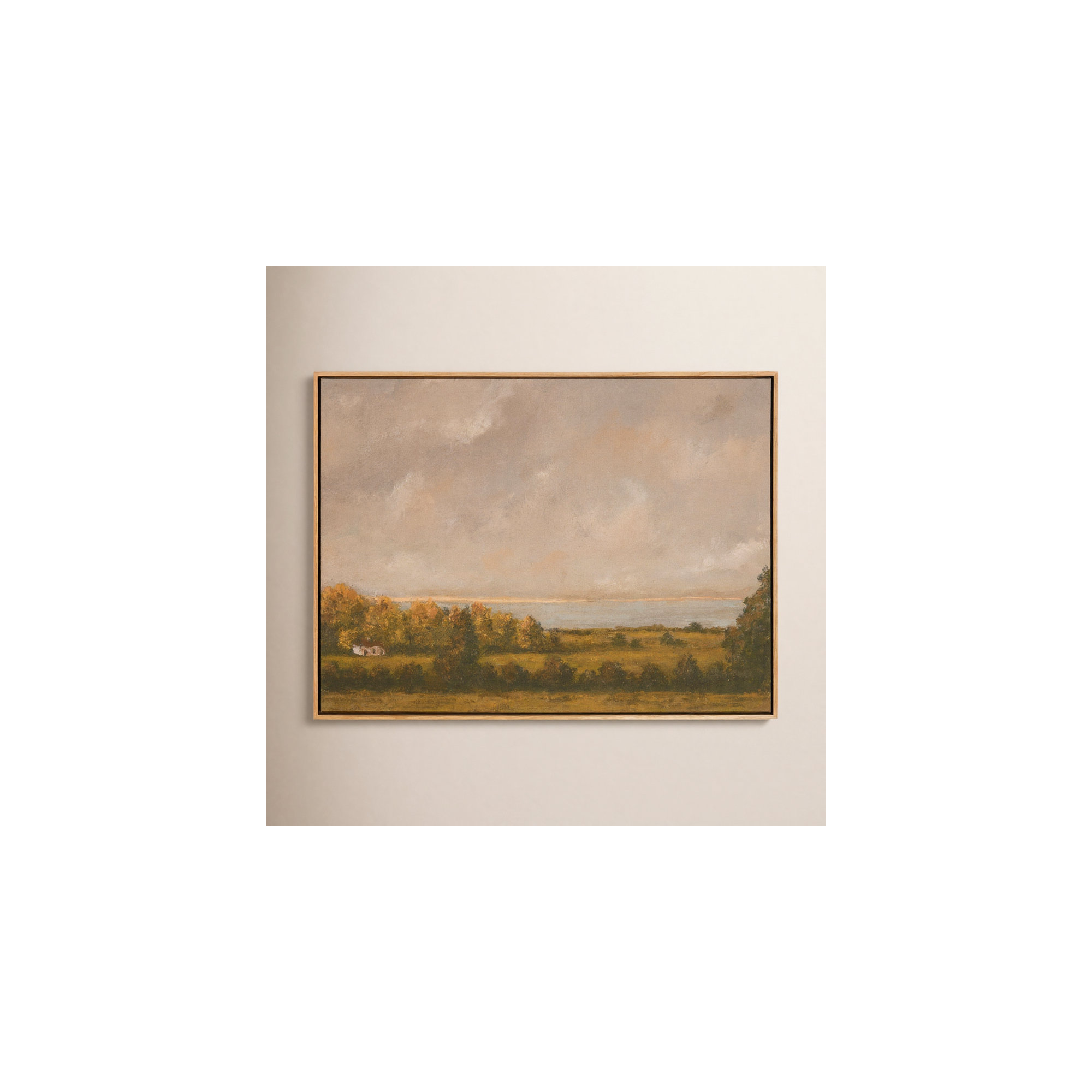 Country Lake House by Lori Marie, 30'' H x 40'' W