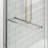 56-60" W x 58" H Aluminum Framed Double Sliding Bath Tub Door with Premium 1/4" (6mm) Clear Tempered Glass-120316806