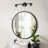21.25" W Dimmable Steel Vanity Light-300718101-276053946