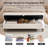 63" Modern Upholstered Teddy Storage Bench For End Of Bed King Size With Removable Handrail-698815322