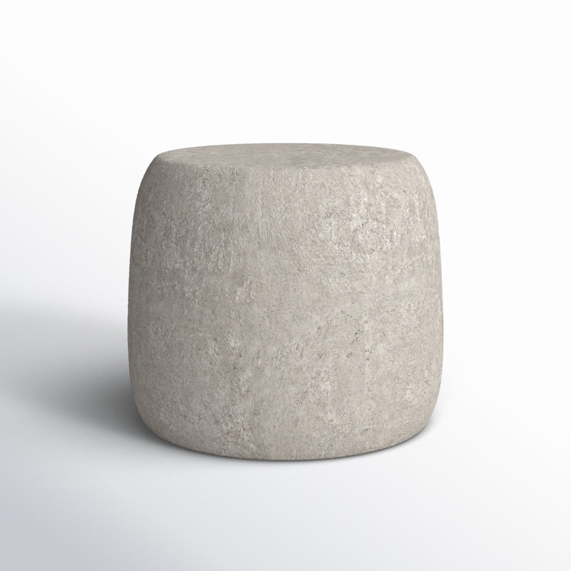 Abbeville 22'' Concrete Outdoor Side Table
