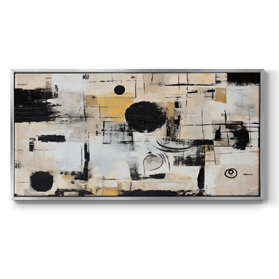 Abstrait, série CCXCVI, toile tendue avec châssis, prête à être accrochée