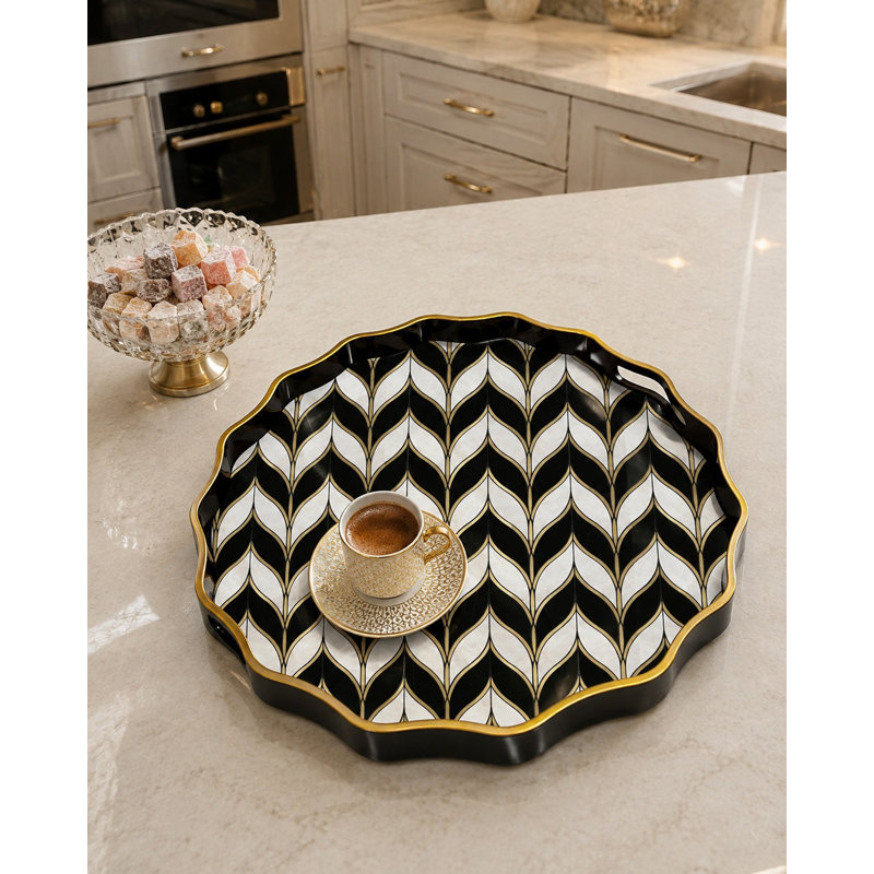 Plateau, Black/Multicolor, Chevron