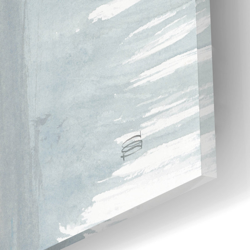 Art mural en verre Wrought Studio ™ «Laidback Flowers 1» par Chris Paschke, H 16 po x l 12 po x P 0,13 po