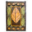 Lodge Tiffany Harvest Festival Stained Glass Window