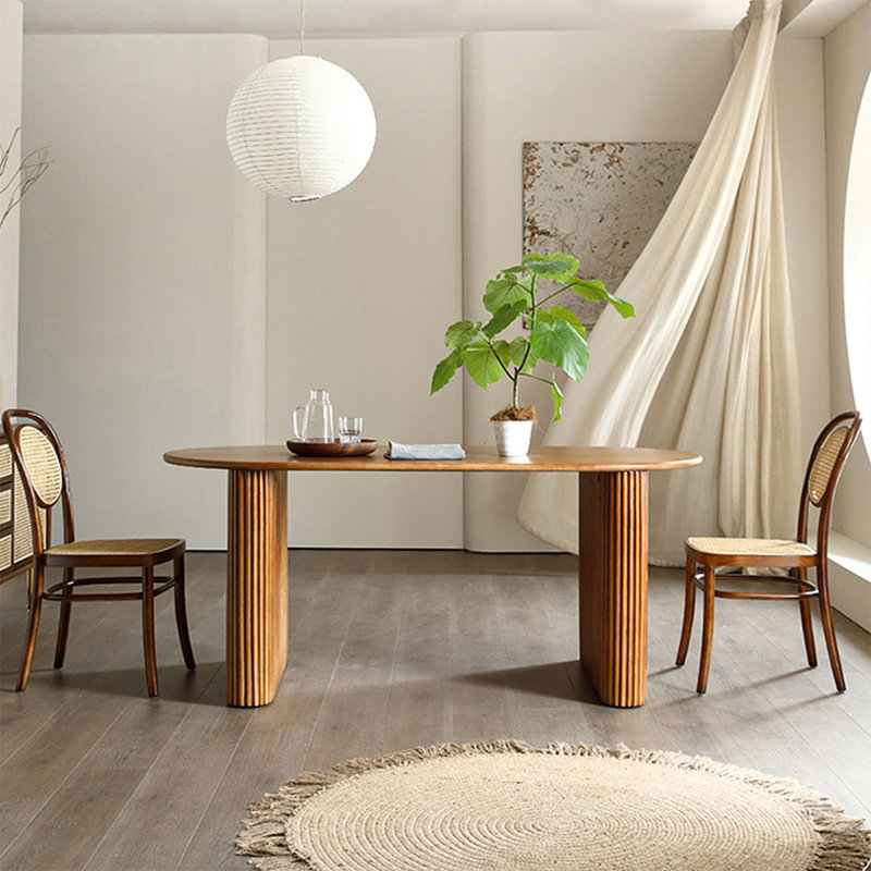 Table de salle à manger Modern, 29.72"H x 62.99"L x 33.46"W
