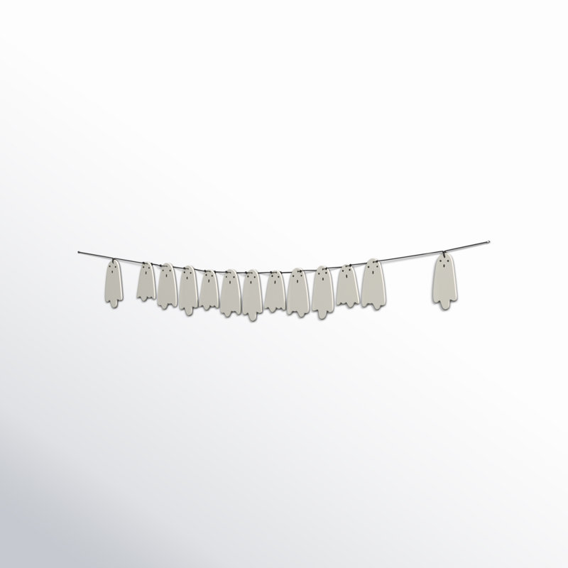 Guirlande fantaisie blanche