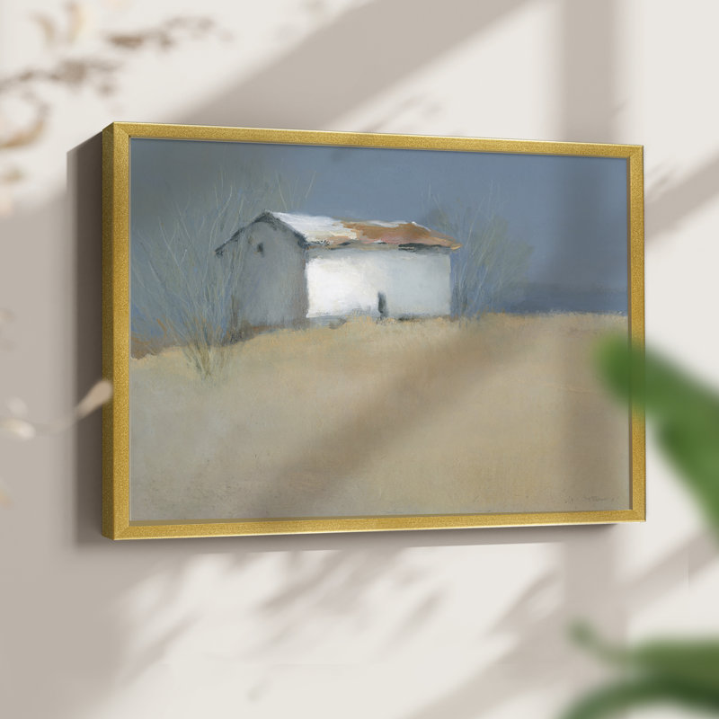 Old Homestead -Framed Print - Restickable