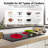 2-Burner Electric Cooktop, 3700W 21-Inch Ceramic Glass Stove Top With 9-Level Knob Control For Apartment Kitchen