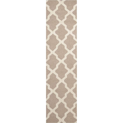 Cannen Hand Tufted Wool Geometric Rug