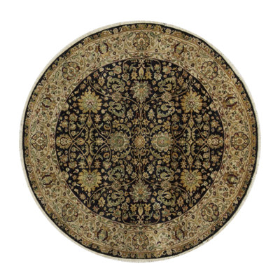 Sona One-of-a-Kind Round 6' X 6' Hand Knotted Area Rug