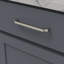 Poignée à poignée de la collection Monarch - Poignée d'armoire de 6 5/16 po nickel poli - Quincaillerie transitionnelle pour tiroirs et armoires-116354705-116354712