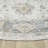 Fresnal Ivory/Blue Traditional Damask Performance Woven Indoor Area Rug-1992043318