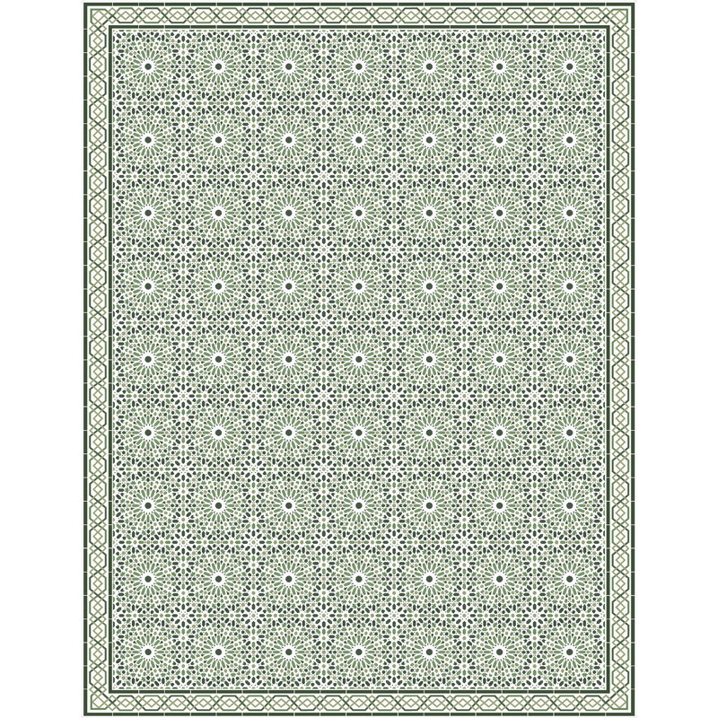 Aban Geometric Machine Printed Area Rug, Rectangle 155 x 200cm