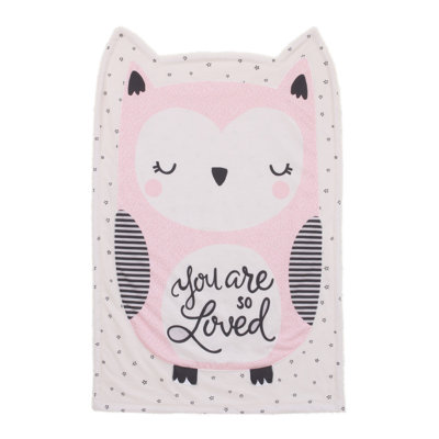 Vous êtes l’aimé de la couverture de bébé en forme de hibou Onley