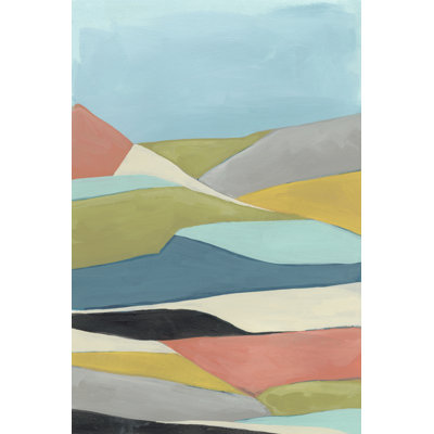 Geoscape II by June Erica Vess - Wrapped Canvas Art Prints
