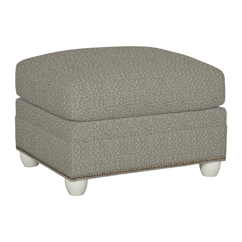 Fairgrove Upholstered Ottoman, Wrenn, Tuck Graphite, Yes