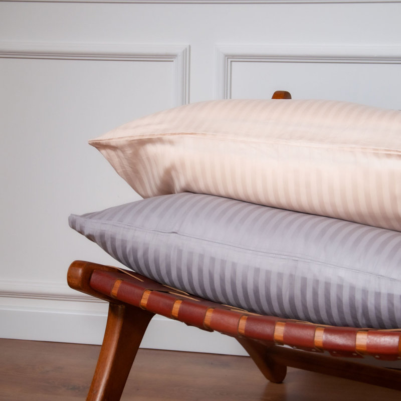 Mix & Match Bundle 100% Cotton Sateen Standard Pillowcases, Cream
