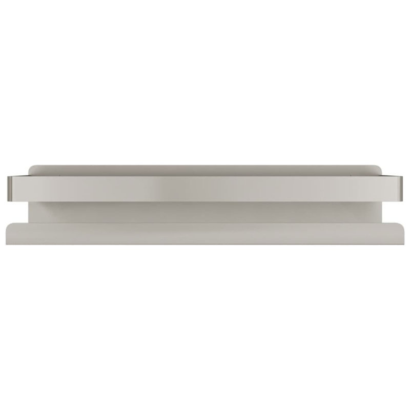 Stainless Steel Bathroom Shelves, 6cm H x 30cm W x 10cm D