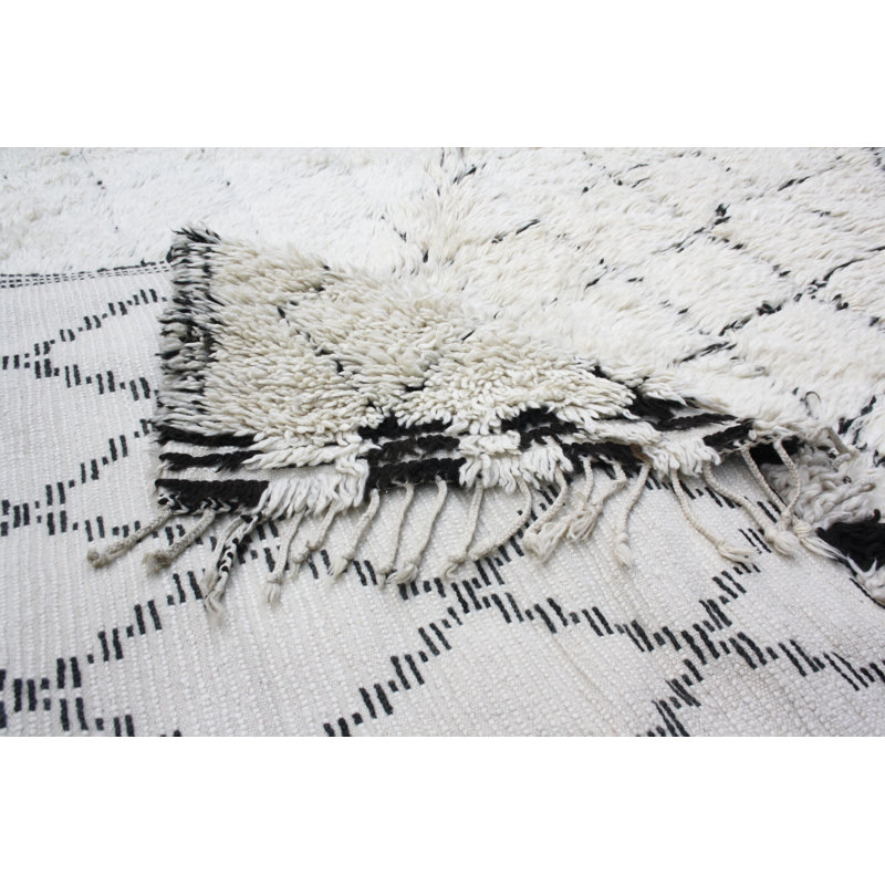 One-of-a-Kind Rectangle 6'2" X 12' Hand Loomed Area Rug