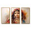 Art indien sur toile, femme indienne-965057615-965057614