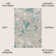 Lasley Contemporary POP Modern Abstract Vintage Faded Blue/Gray Rug