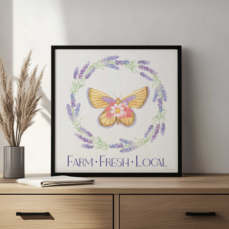 Reproduction d'art «Fresh Floral IX» par Beth Grove, H 20 po x l 20 po, Blanc