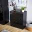 Rishin 4 Drawer High Gloss Chest Storage Unit-1310553651