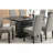 Monette Black Rectangle Dining Table
