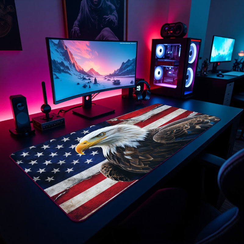 Polyester Desk Pad, 23.6x13.8
