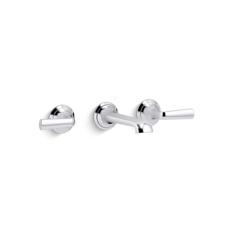 Script™ Wall-Mount Sink Faucet, Lever Handles