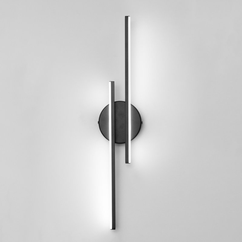 Lampe murale Aero Led / 21,5 pouces, Noir, 6 000 K