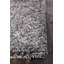 Tapis bleu abstrait en polyester tissé à la main Berriman-25123816
