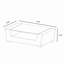 Table basse en osier Manhattan