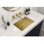 Lavabo de salle de bain rectangulaire sous le comptoir 16 x 11 po Ruvati-65595542