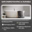 Miroir de salle de bain Chanett-1374166462